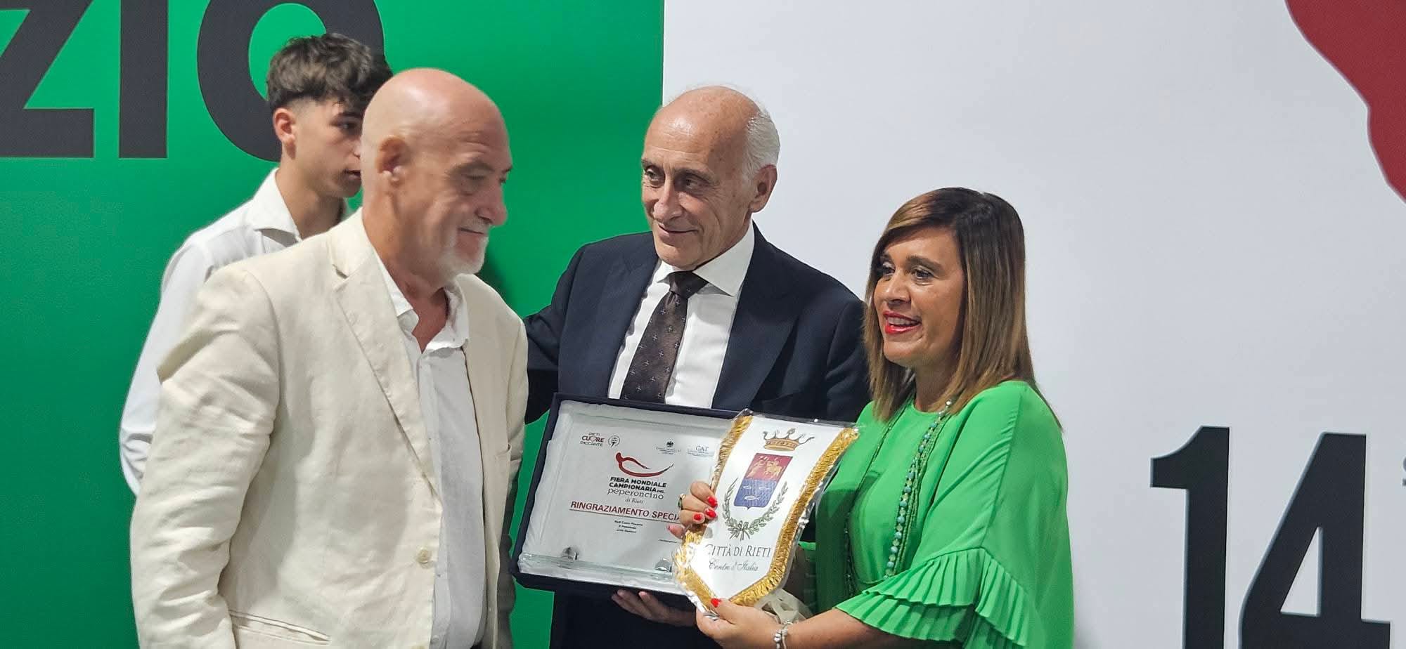 Premiazione della Camera a Rieti